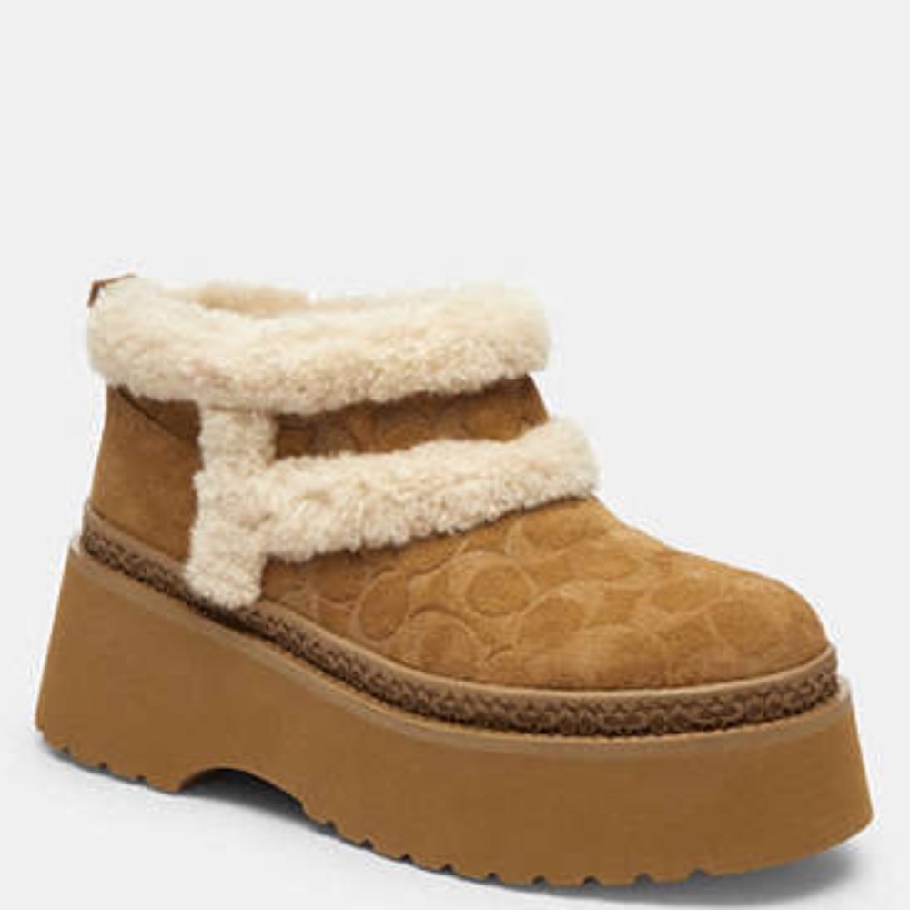 Christina Bootie In Signature Suede